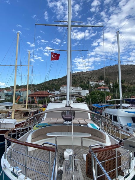 Bozburun Gulet 5 cabin 10 berths 10 guests 24 m Listing Number: #9387 5