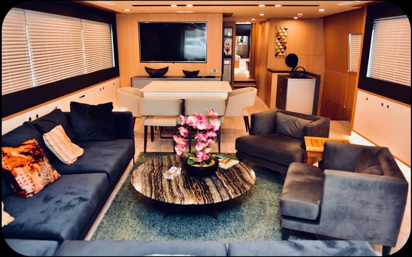 Antalya Motor Yacht 3 cabin 6 berths 6 guests 26 m Listing Number: #9427 4