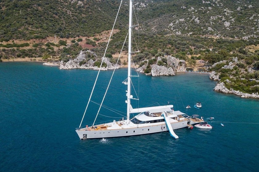 Bodrum Gulet 6 cabin 12 berths 12 guests 50 m Listing Number: #9476 2