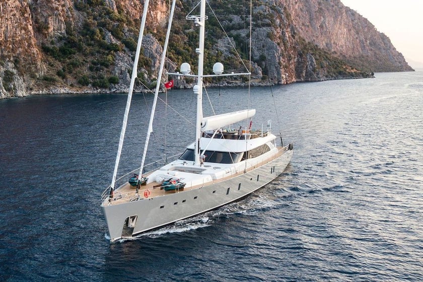 Bodrum Gulet 6 cabin 12 berths 12 guests 50 m Listing Number: #9476 4