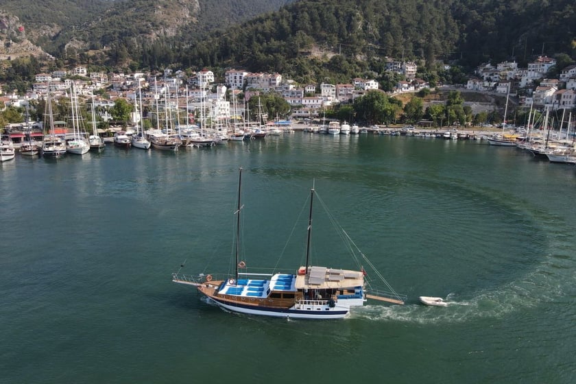 Fethiye Gulet 5 cabin 10 berths 10 guests 20 m Listing Number: #9515 5