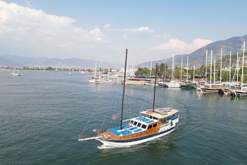 Fethiye Gulet 5 cabin 10 berths 10 guests 20 m Listing Number: #9515 3