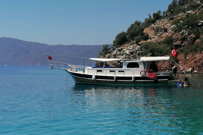 Selimiye Gulet 1 cabin  8 guests 13 m Listing Number: #9535 3