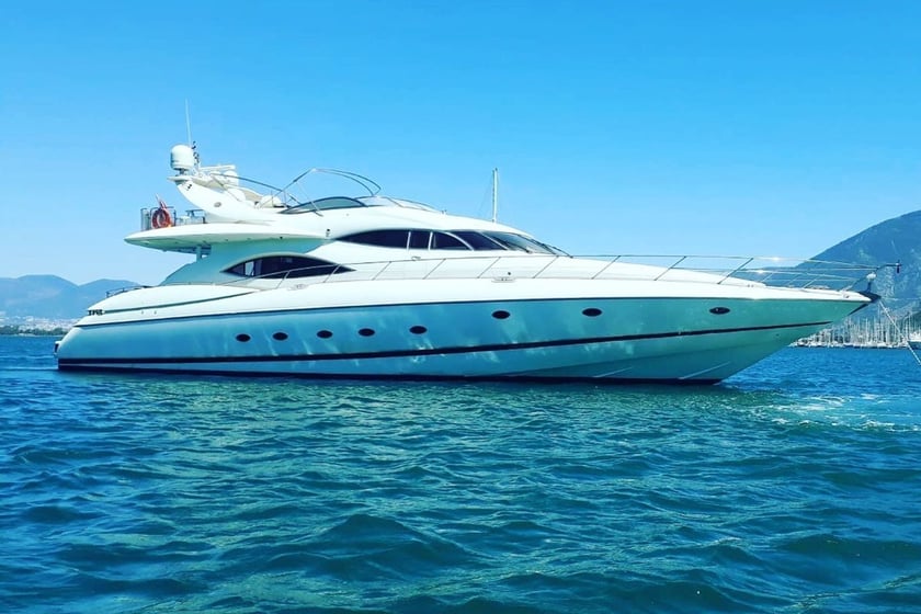 Göcek Yacht a motore cabina 3  cuccette 6  6  ospiti 24.5 m Numero dell'inserzione: #9578