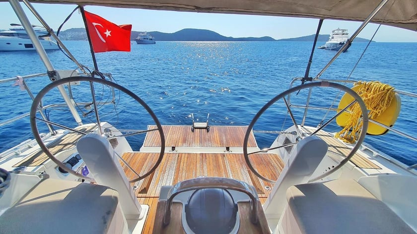 Bodrum Yelkenli 3 kabin Konaklama 6 kişi Seyir 6 kişi 12 m İlan No: #9589 4