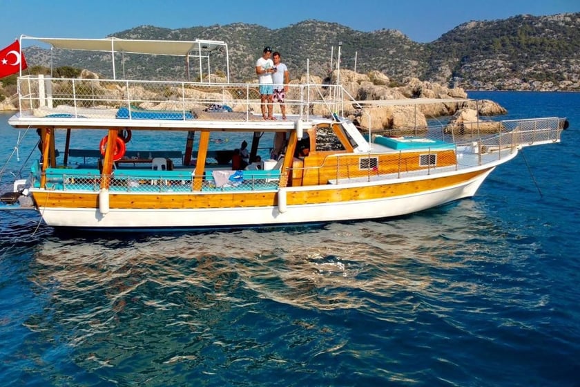 Kekova Gulet   30  gasten 15 m Lijstnummer: #9636 2
