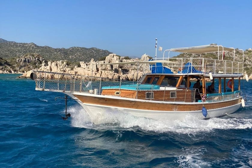 Kekova Gulet   30  gasten 15 m Lijstnummer: #9636 4