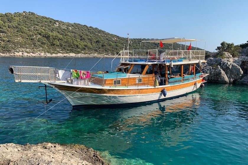 Kekova Gulet   30  gasten 15 m Lijstnummer: #9636 3