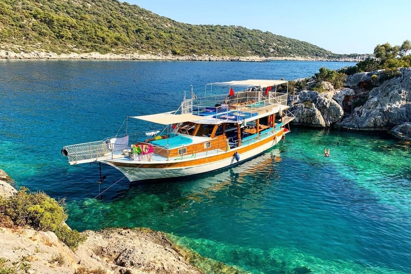 Kekova Gulet   30  gasten 15 m Lijstnummer: #9636