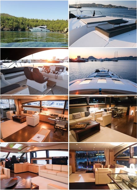 Bodrum Motor Yacht 4 cabin 8 berths 8 guests  Listing Number: #9645 2