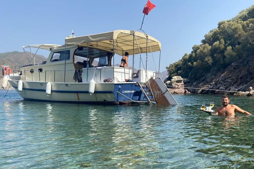 Marmaris Gulet   12 guests 13 m Listing Number: #9676 5