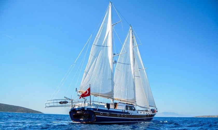 Bodrum Gulet 4 cabin 8 berths 8 guests 24 m Listing Number: #9697 4