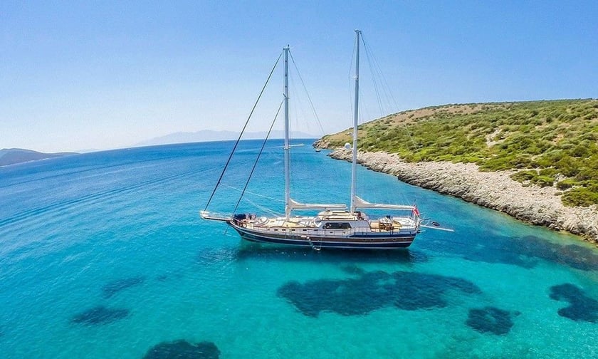Bodrum Gulet 4 cabin 8 berths 8 guests 24 m Listing Number: #9697