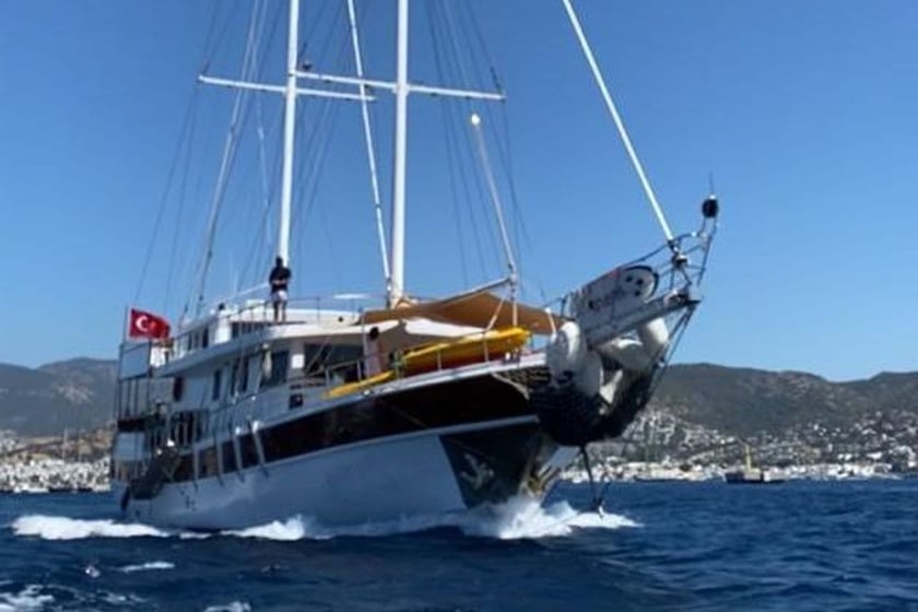 Selimiye Gulet 9 cabin 25 berths 25 guests 32 m Listing Number: #9702