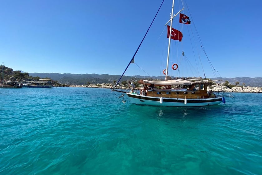 Antalya Gulet Cabine 2   12  gasten 12 m Lijstnummer: #9707 4