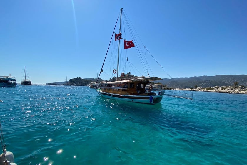 Antalya Gulet Cabine 2   12  gasten 12 m Lijstnummer: #9707 5