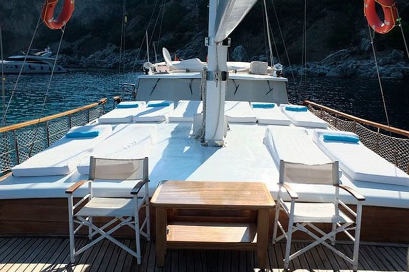 Marmaris Gulet 3 Kabine 6 Liegeplätze 6 Gäste 22 m Nummer des Inserats: #9710 3