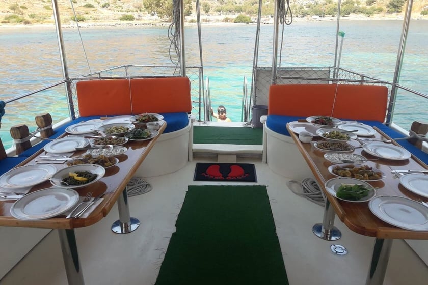 Bozburun Gulet   12 guests 12 m Listing Number: #9726 4