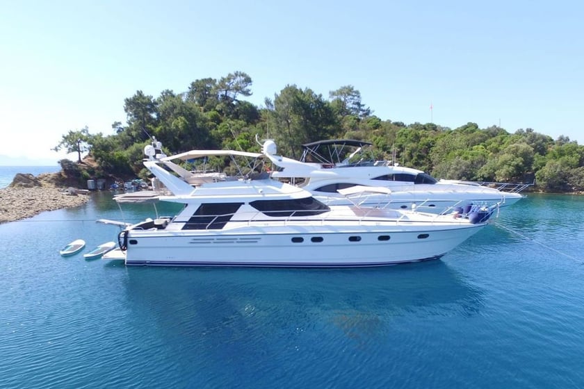 Gocek Yate a motor Cabina 3  6  literas 6  invitados 55 ft Número de anuncio: #9749