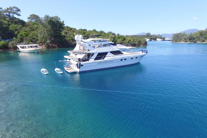 Gocek Yate a motor Cabina 3  6  literas 6  invitados 55 ft Número de anuncio: #9749 4