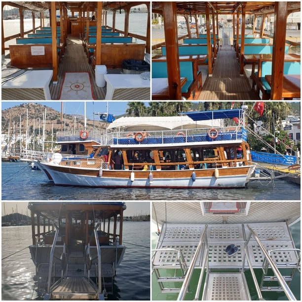 Bodrum Gulet 3 cabin  40 guests 16 m Listing Number: #9777 3