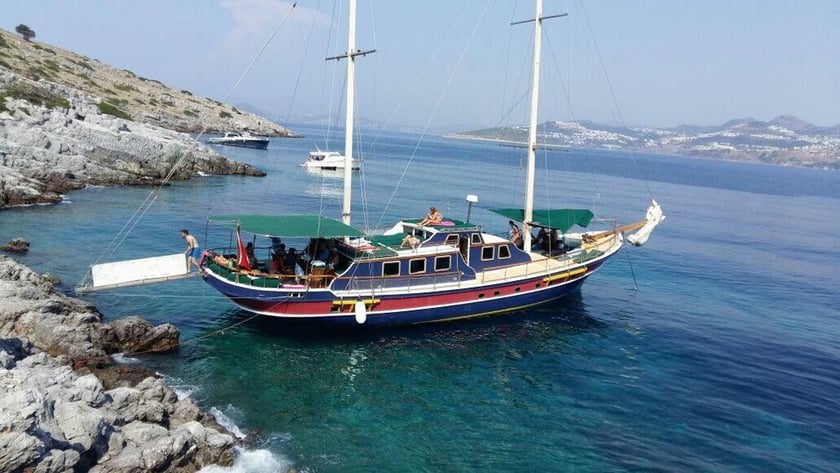 Bodrum Gulet   41 guests 22 m Listing Number: #9826 2