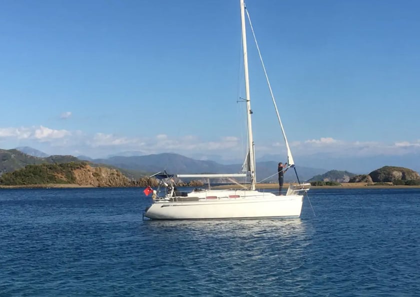 Fethiye Sailboat 2 cabin 6 berths 4 guests 10 m Listing Number: #9833