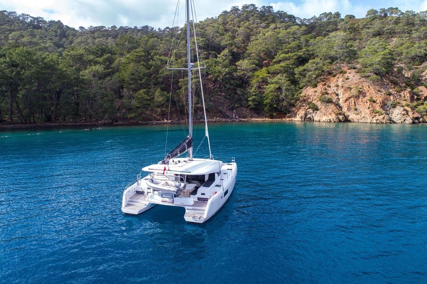 Gocek Catamaran 4 cabin 8 berths 10 guests 12.8 m Listing Number: #9844 2
