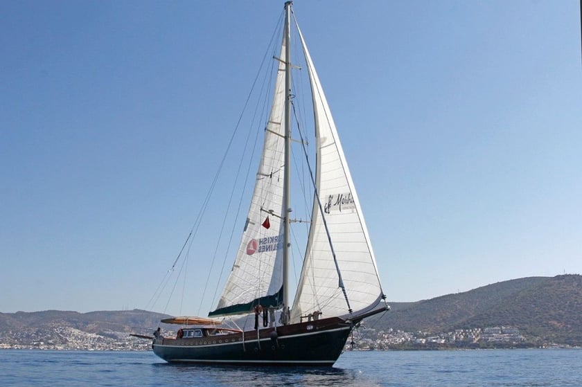 Bodrum Gulet 4 cabin 8 berths 8 guests 22 m Listing Number: #9856