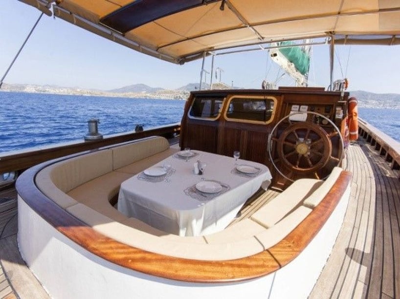 Bodrum Gulet 4 cabin 8 berths 8 guests 22 m Listing Number: #9856 3