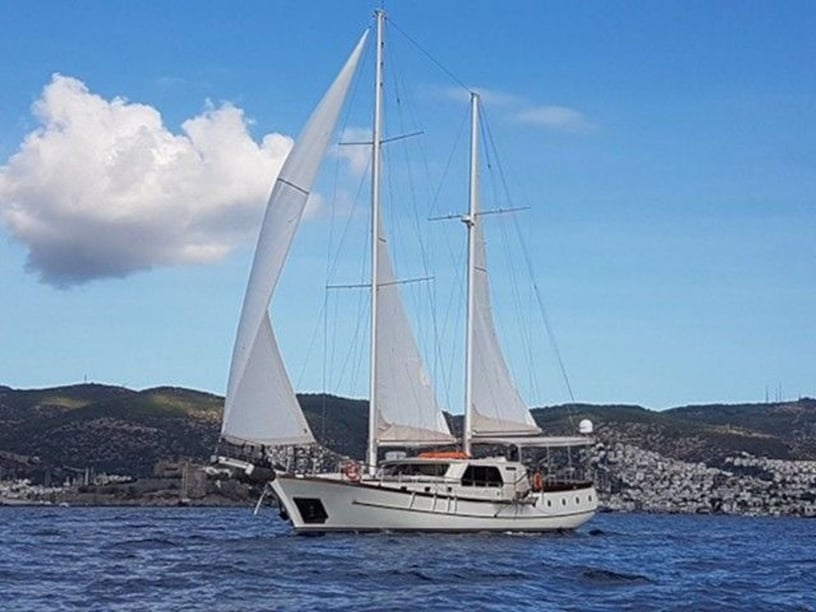 Bodrum Gulet 4 cabin 8 berths 8 guests 22 m Listing Number: #9870 3