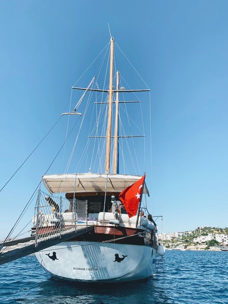 Bodrum Gulet 5 cabin 10 berths 10 guests 23 m Listing Number: #9882 4