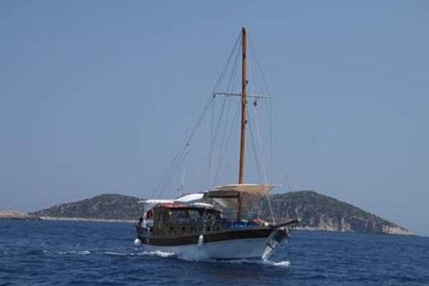 Kas Gulet   16 guests 14.5 m Listing Number: #9886