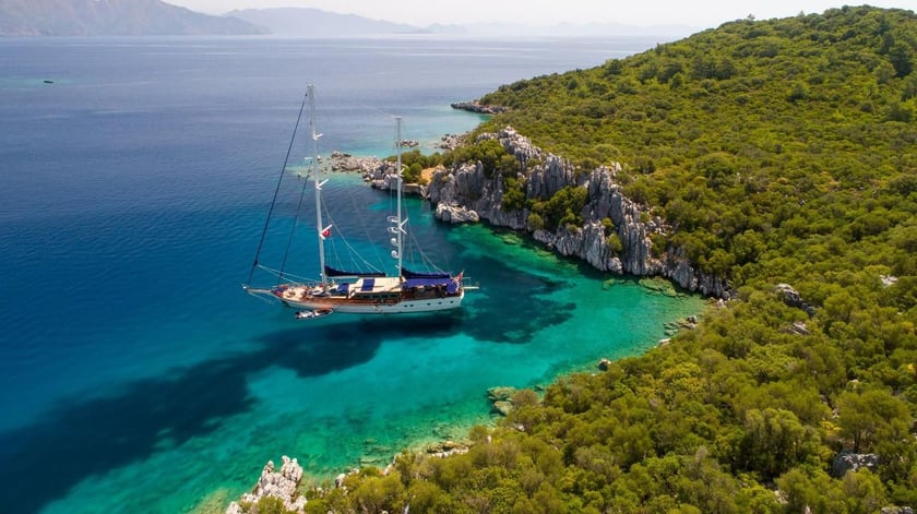 Marmaris Gulet 5 cabin 10 berths 10 guests 33.6 m Listing Number: #9891