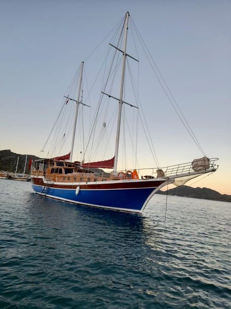 Fethiye Gulet 7 cabin 14 berths 14 guests 24 m Listing Number: #9894 4