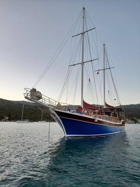 Fethiye Gulet 7 cabin 14 berths 14 guests 24 m Listing Number: #9894 5