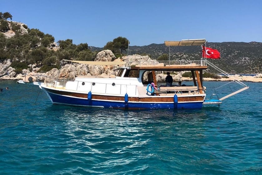 Kekova Gulet   8 Gäste 12 m Nummer des Inserats: #9896