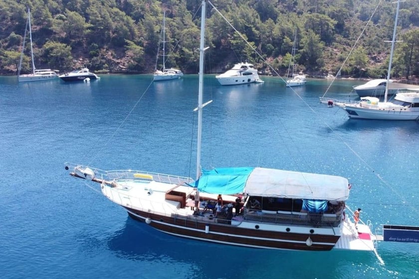 Fethiye Gulet   20 guests 19 m Listing Number: #9898 2