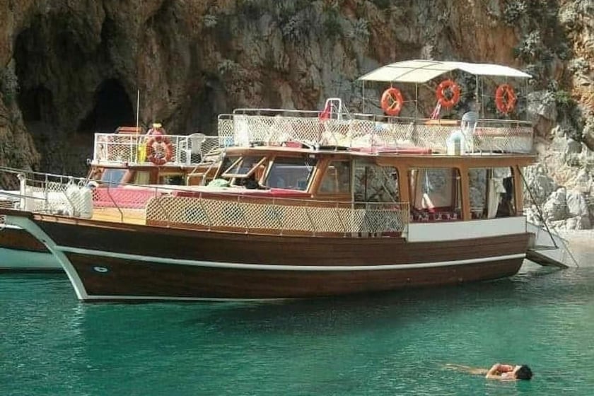 Fethiye Gulet   27 guests 15 m Listing Number: #9900 2