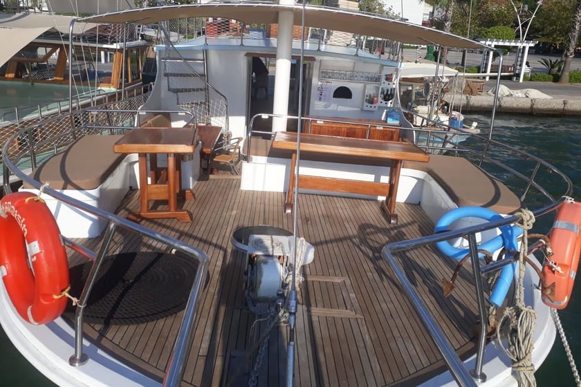 Fethiye Gulet   35 guests 16 m Listing Number: #9909 2