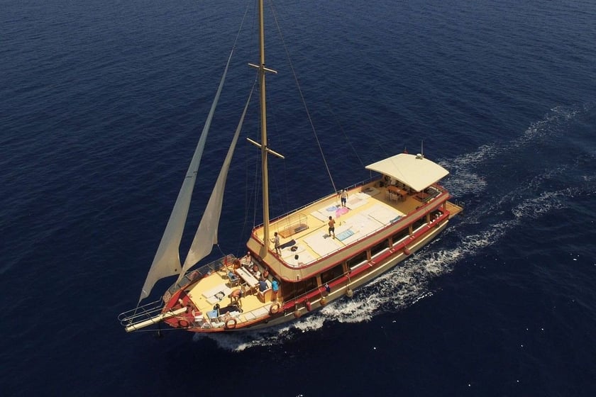 Fethiye Gulet   99 guests 24 m Listing Number: #9914