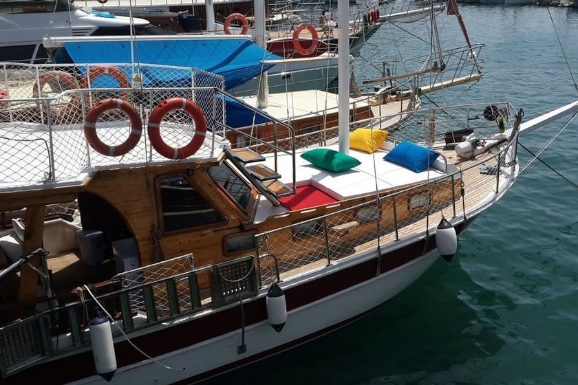 Gocek Gulet   20 guests 15 m Listing Number: #9921 2
