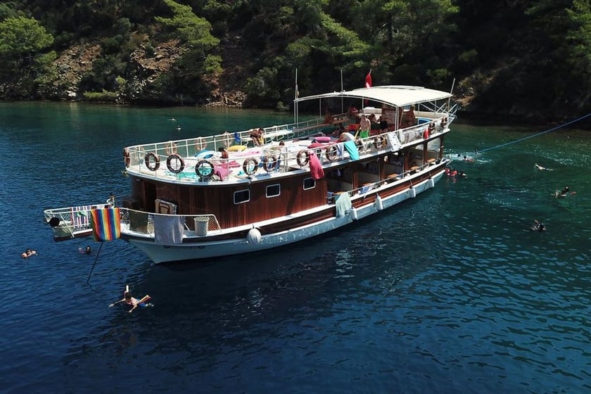 Gocek Gulet   20 guests 15 m Listing Number: #9921