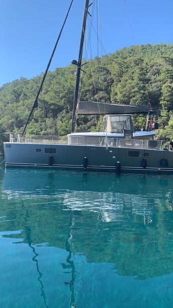 Gocek Catamaran 3 cabin 6 berths 6 guests 13.94 m Listing Number: #9926 2
