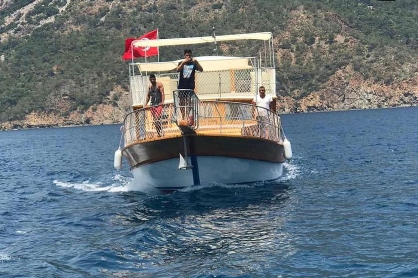 Adrasan Gulet   35 guests 14 m Listing Number: #9927 2