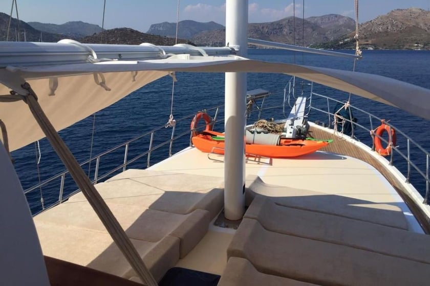 Bozburun Gulet 4 cabin 8 berths 8 guests 19 m Listing Number: #9929 5