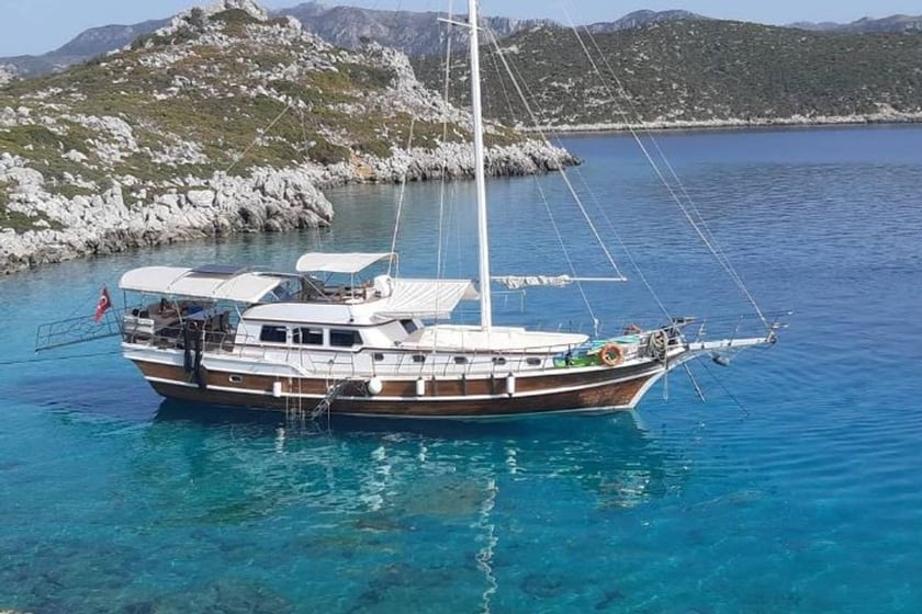 Bozburun Gulet 4 cabin 8 berths 8 guests 19 m Listing Number: #9929