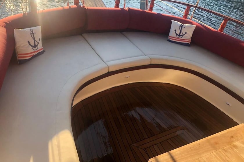 Bodrum Gulet 2 cabin 6 berths 12 guests 17 m Listing Number: #9934 4