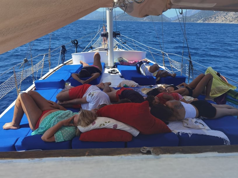 Fethiye Gulet 4 cabin 8 berths 8 guests 18.5 m Listing Number: #9945 5
