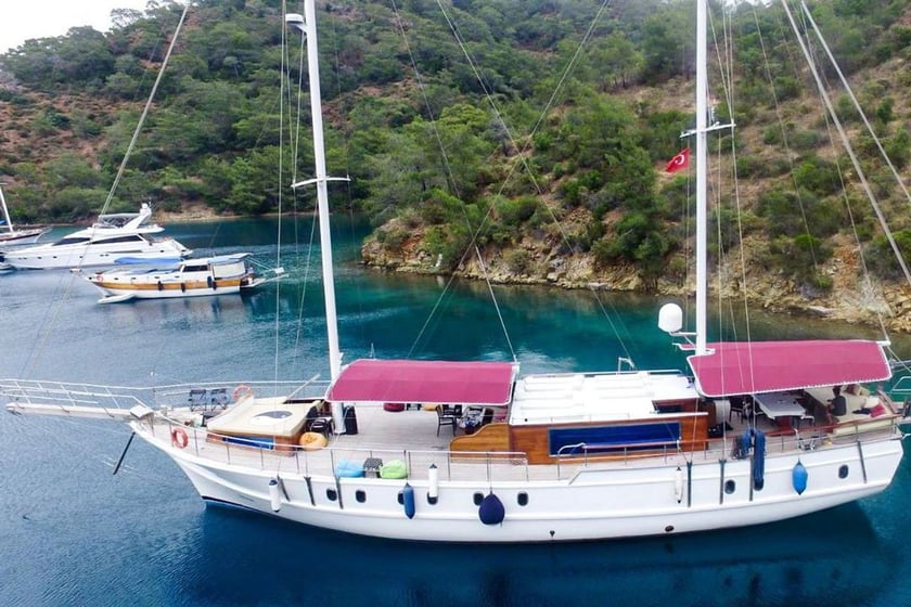 Gocek Gulet 6 cabin 12 berths 12 guests 27 m Listing Number: #9969